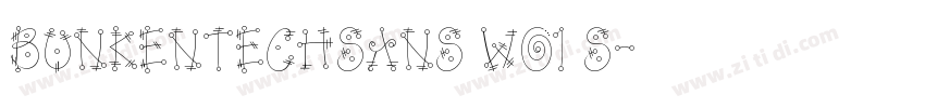 bunkentechsans w01 s字体转换